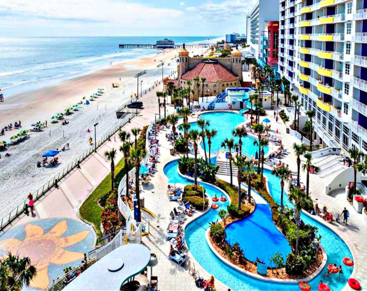 Vacation In Comfort And Luxury - 4Th Floor 3 Bedroom Oceanfront - Wyndham Ocean Walk Resort Daytona Beach Eksteriør billede