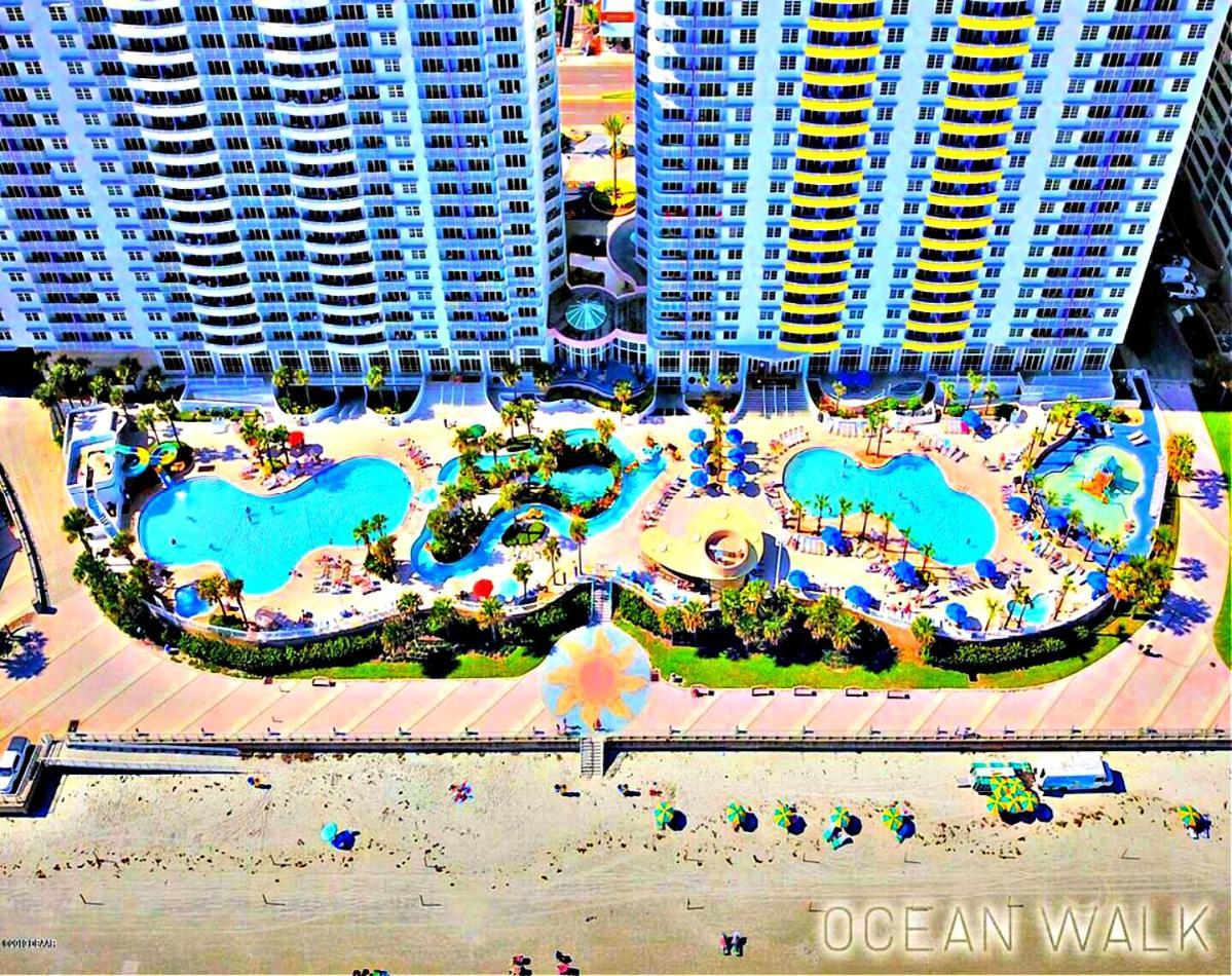 Vacation In Comfort And Luxury - 4Th Floor 3 Bedroom Oceanfront - Wyndham Ocean Walk Resort Daytona Beach Eksteriør billede