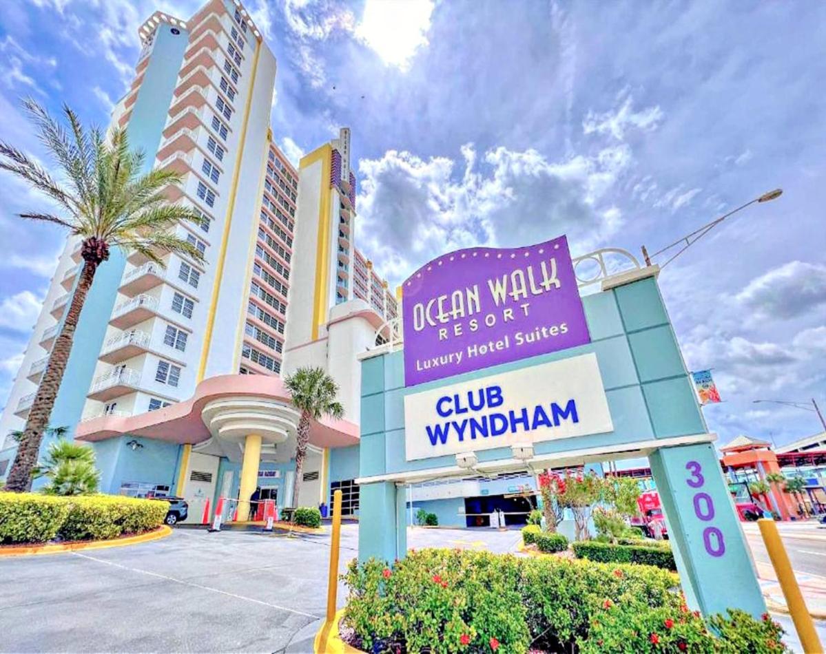 Vacation In Comfort And Luxury - 4Th Floor 3 Bedroom Oceanfront - Wyndham Ocean Walk Resort Daytona Beach Eksteriør billede
